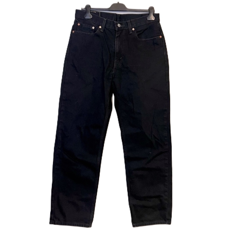 Levi’s 550 Men’s Black Jeans 33x32 Relaxed Fit Straight Leg Denim